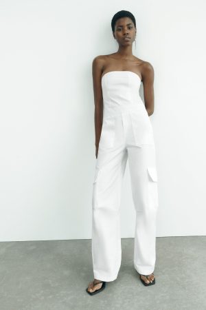 El mono palabra de honor más exitoso de Zara 29 Merca2.es Mono largo cargo