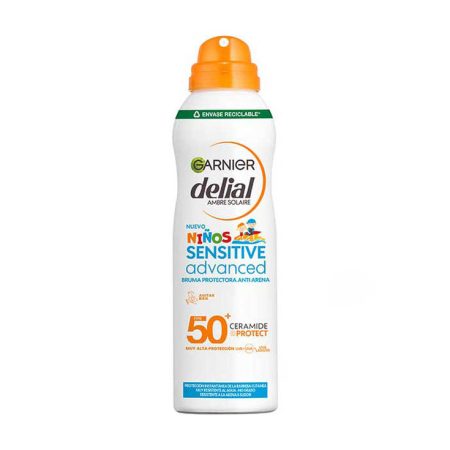 Estas son las 5 mejores cremas solares según la OCU 10 Merca2.es Garnier Delial Sensitive Advanced Bruma Protectora Anti Arena para niños SFP50+