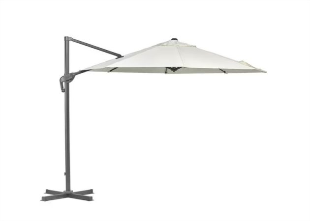 Sombrillas, hamacas y más: prepara tu jardín para el verano con estas ofertas de El Corte Inglés 31 Merca2.es Parasol redondo excéntrico con estructura en antracita New Cloud El Corte Inglés