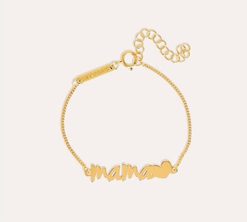 Tous, Pandora y más: joyas elegantes de El Corte Inglés con rebaja en su web 3 Merca2.es Pulsera Mama Heart plata de Ley banado en oro 18 Kt el corte ingles Merca2.es