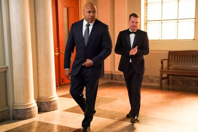 Sam y Callen en NCIS Los Angeles