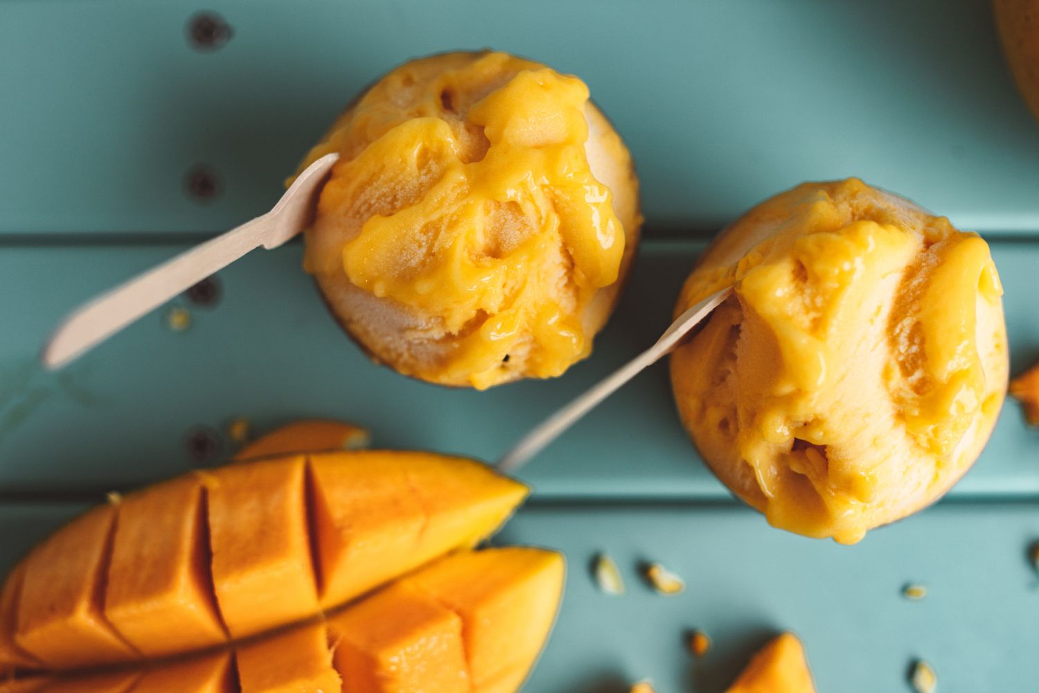 Aprende a hacer sorbete de mango con esta sencilla receta