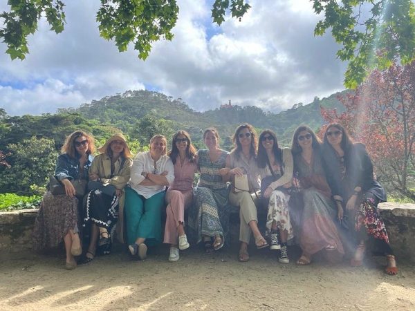 Tamara y sus amigas en Fátima