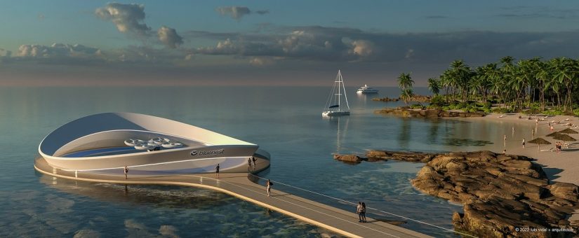 España se apunta a los taxis voladores del mundial de Qatar 2 Merca2.es Vertipuerto NextNorth 1 Merca2.es