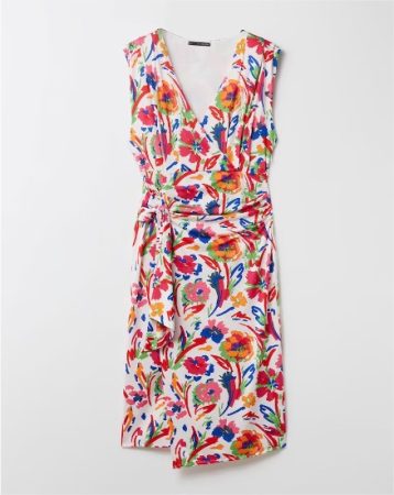 Vestido falda cruzada el corte ingles