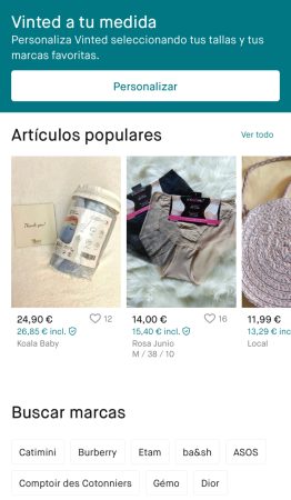 Vinted, en el punto de mira por la estafa que afecta a sus usuarios 1 Merca2.es Aplicación de Vinted