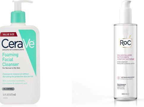 Amazon limpiadores faciales ROC Cerave Amazon limpiadores faciales ROC Cerave