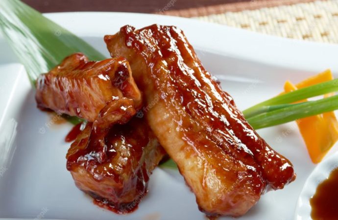 Elaboración de las costillas chinas paso a paso