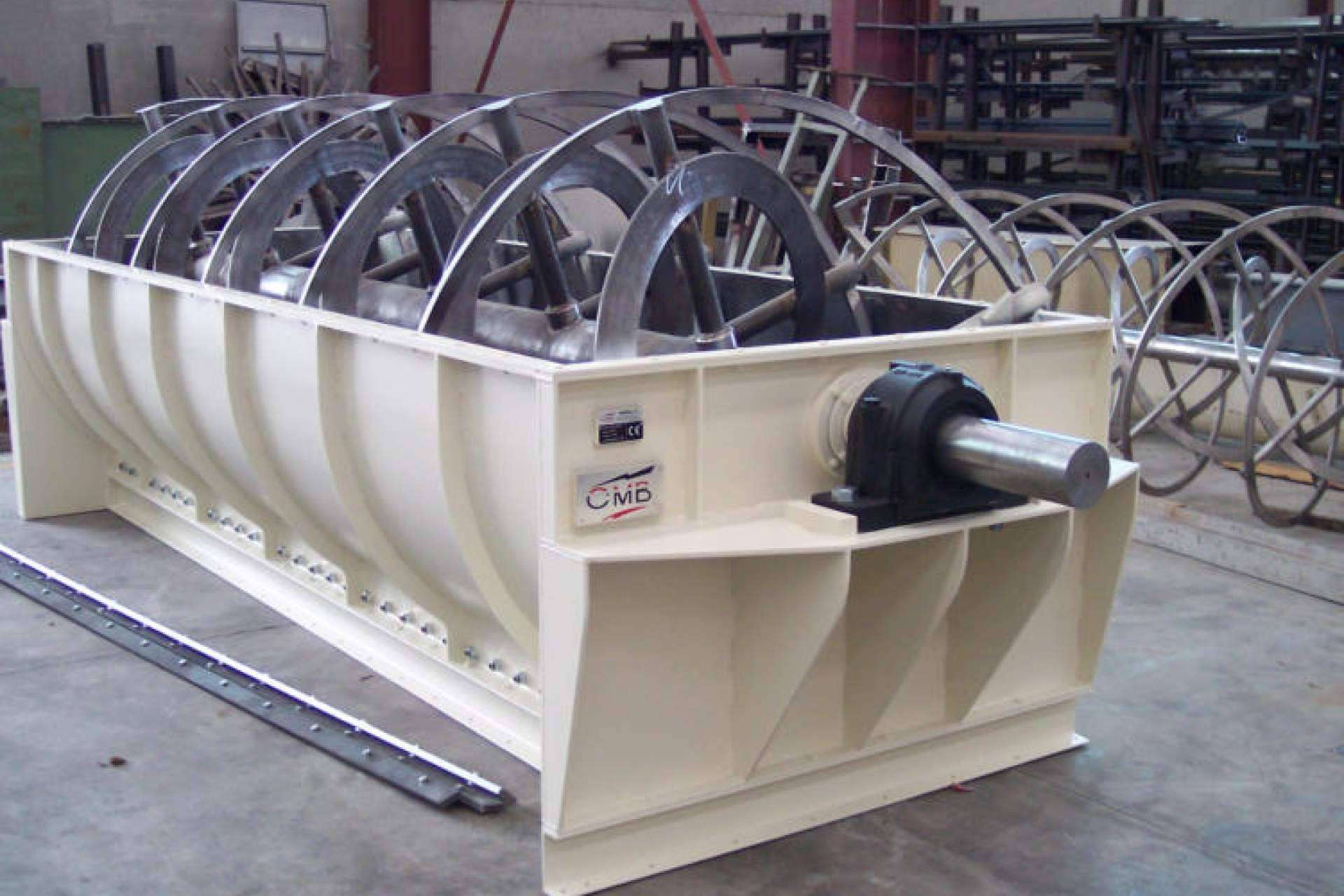 Mezcladoras horizontales para uso industrial de excelente calidad, con CM Barreal
