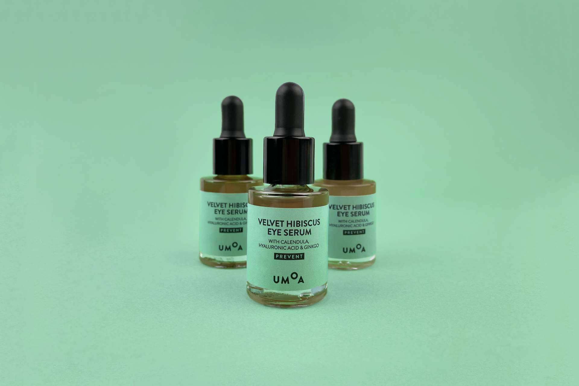 UMOA y su nuevo tratamiento antioxidante concentrado para el contorno de ojos