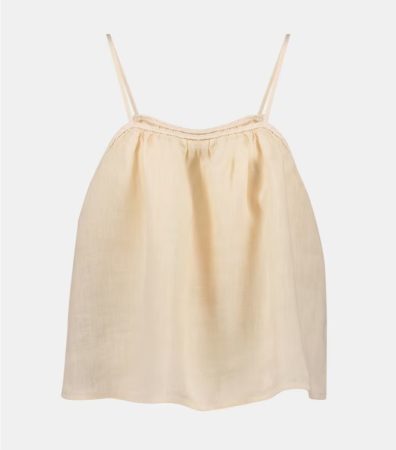 Dale un toque de color a tus looks con estas bermudas y otras prendas de El Corte Inglés perfectas para los días más calurosos 7 Merca2.es Blusa de lino de tirantes Merca2.es