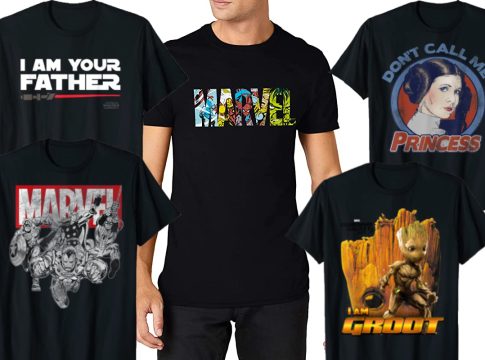 Camisetas Star Wars y Marvel Camisetas Star Wars y Marvel. Amazon