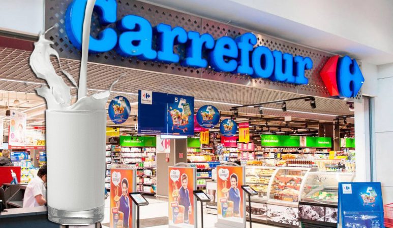 Carrefour anuncia que regalará un año de productos lácteos gratis