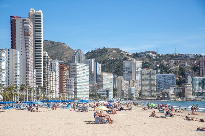 Turismo playa de poniente Benidorm