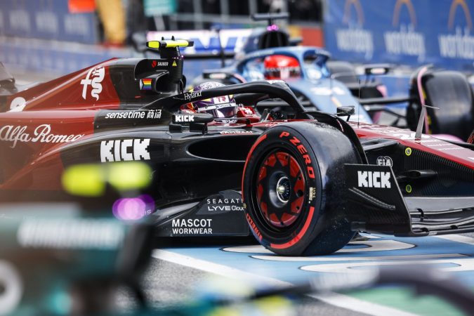 EuropaPress 5247675 24 zhou guanyu chi alfa romeo f1 team stake c43 action during the formula Merca2.es