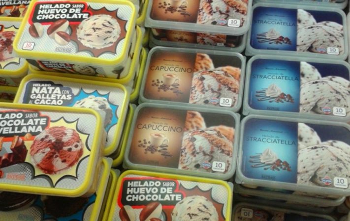Helados industriales