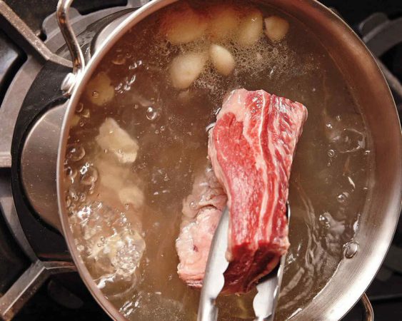 Hervir los ingredientes