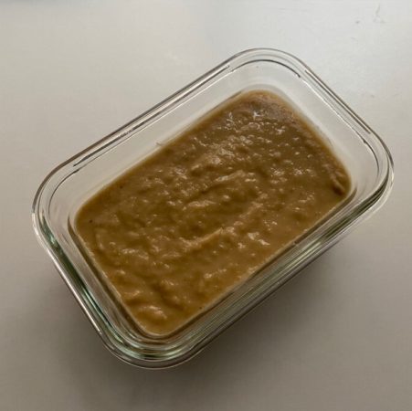 Preparación del Linguini en salsa veneciana