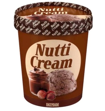 Helado de Nutella con avellana y cacao, un postre perfecto para todos