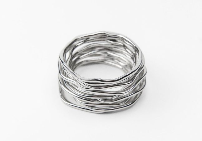 Pack de pulseras metálicas