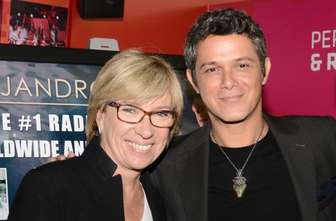 Rosa Lagarrigue y Alejandro Sanz