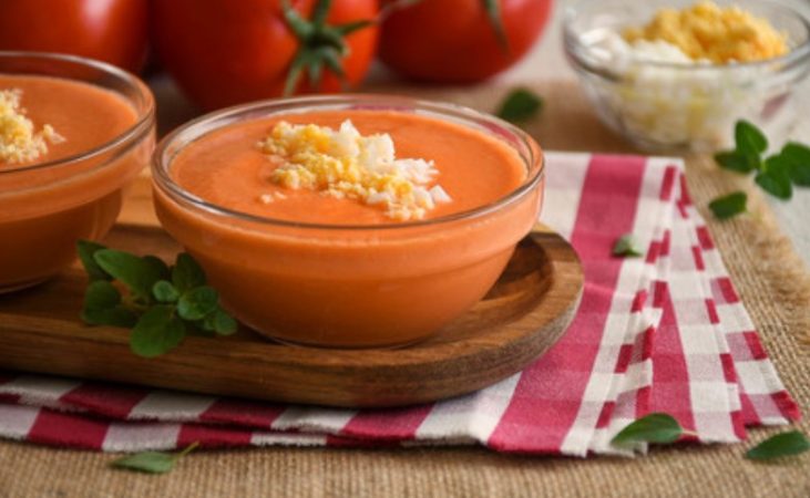 Salmorejo sin pan