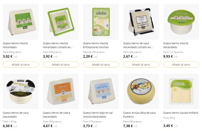Mercadona tiene el queso más sano, bajo en calorías y con proteínas de calidad 58 Merca2.es Variedades de Mercadona