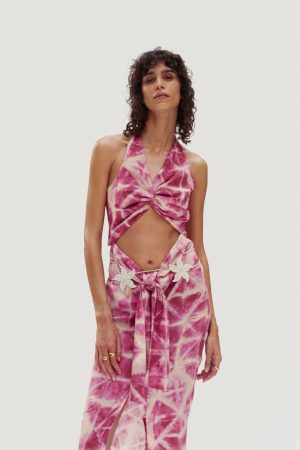 Vestido estampado Zara Merca2.es