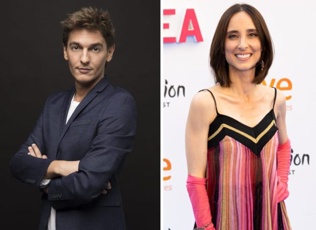 Xavi Martínez y Julia Varela