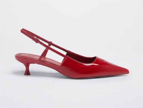 Zapatos de salon destalonados en rojo Merca2.es