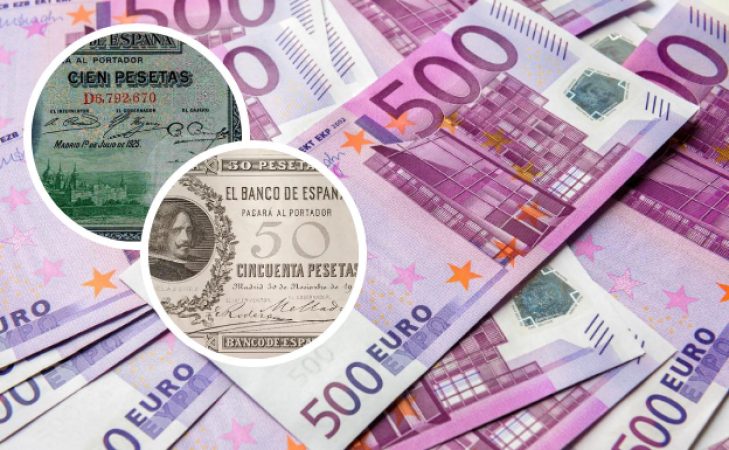 El billete de 100 pesetas más valorado