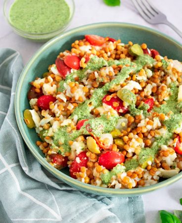 La ensalada de lentejas para nutrirse en el verano