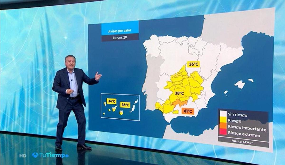 AEMET avisa de lo que nos espera esta semana: de las tormentas al calor extremo