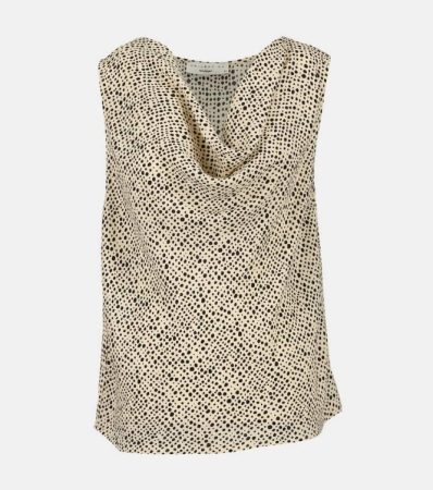 Blusa de mujer estampada sin mangas Merca2.es