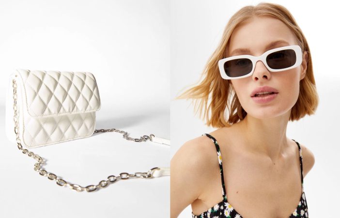 Bolso y gafas de sol de Bershka