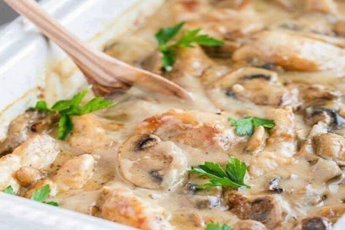 Modo de preparación de los champiñones a la crema