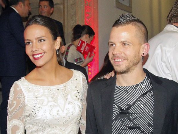 Cristina Pedroche y Dabiz Muñoz en un evento