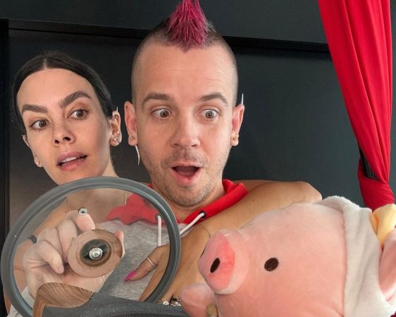 Cristina y Dabiz anunciando su embarazo