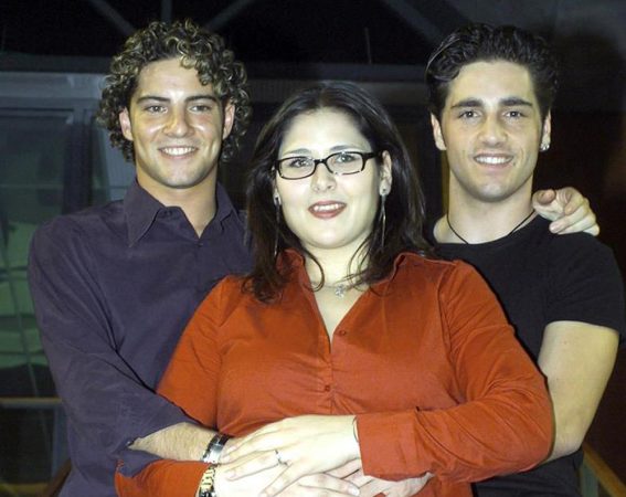 David Bisbal, Rosa López y David Bustamante
