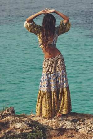 Falda boho de Zara Merca2.es