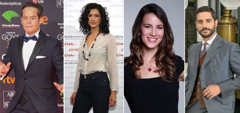 Jorge Sanz, Blanca Romero, Laura Londoño y Miguel Diosdado