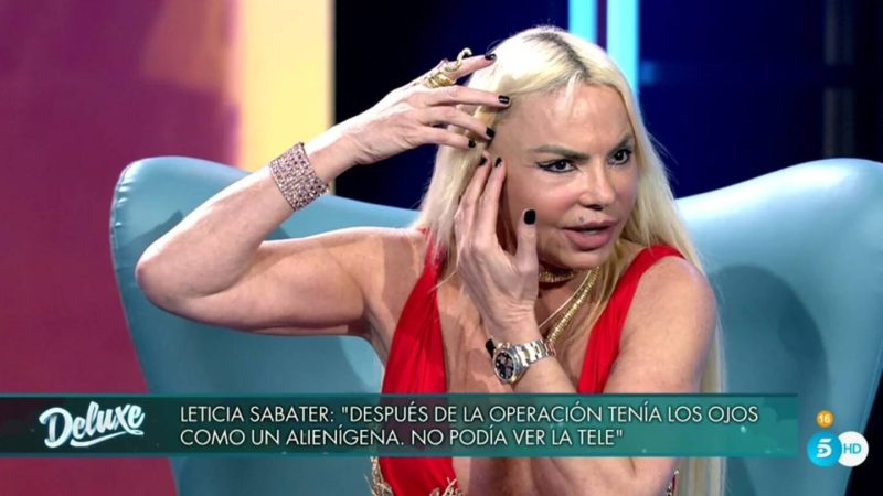 Leticia Sabater en el 'Deluxe'