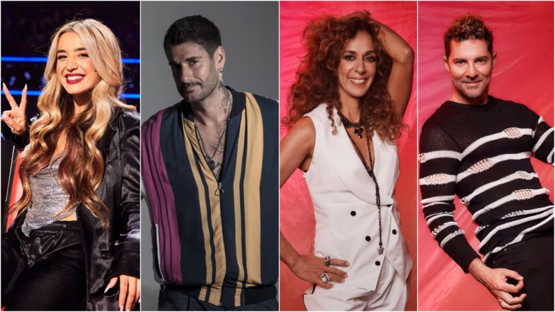 Los nuevos 'coaches' de 'La Voz Kids'
