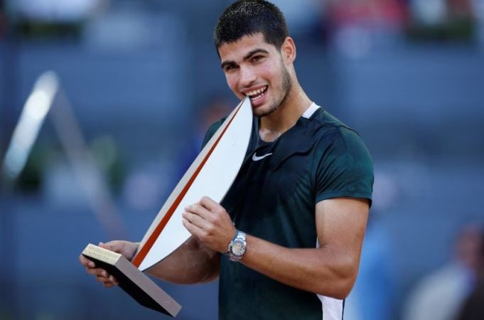 Carlos Alcaraz, el embajador turístico de Murcia