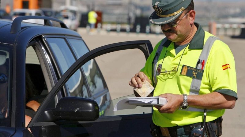 Multa de la Guardia Civil Merca2.es
