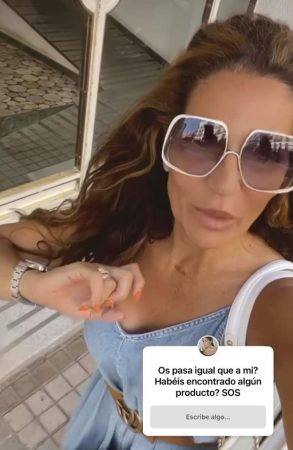 Raquel Bollo con su vestido de Zara