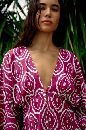 VESTIDO CORTO ESTAMPADO