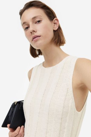 Vestido evasé de H&M