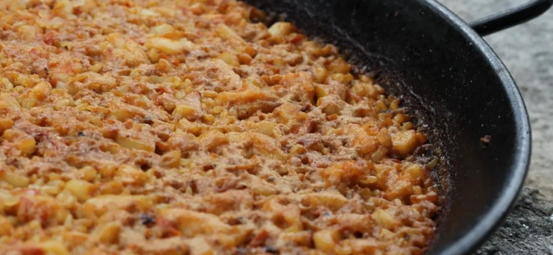 Receta de arroz con sepia y langostinos