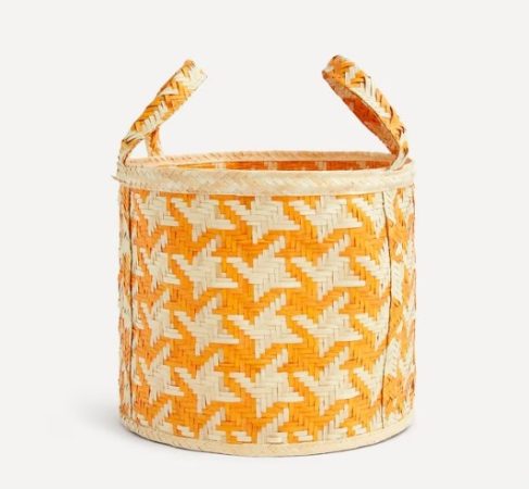 cesta decorativa cuadros